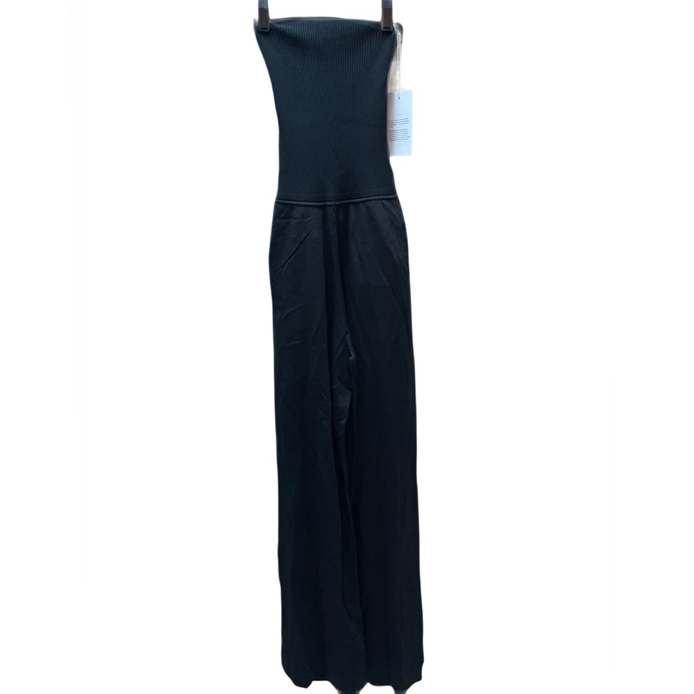 ❤️ GAP X BEIS BLACK CONVERTIBLE BANDEAU JUMPSUIT SIZE XXS